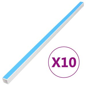 vidaXL &ouml;ntapad&oacute;s PVC k&aacute;belcsatorna 15 x 10 mm 10 m