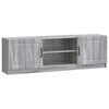 vidaXL TV szekr&eacute;ny Sz&uuml;rke Sonoma 150 x 31 x 47 cm Szerelt Fa