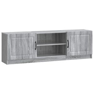 vidaXL TV szekr&eacute;ny Sz&uuml;rke Sonoma 150 x 31 x 47 cm Szerelt Fa