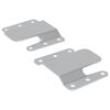 vidaXL Flush szerelv&eacute;ny tart&oacute; 2 Ez&uuml;st 75 x 66 x 1,4 mm Ac&eacute;l
