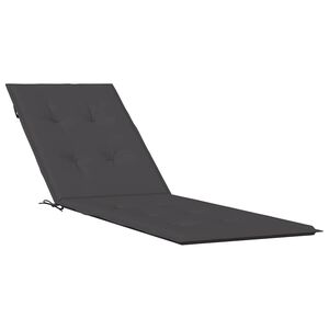 vidaXL melange antracitsz&uuml;rke sz&ouml;vet nyug&aacute;gyp&aacute;rna (75+105) x 50 x 4 cm