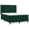 vidaXL s&ouml;t&eacute;tz&ouml;ld b&aacute;rsony rug&oacute;s &aacute;gy matraccal 140x190 cm