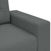 vidaXL sötétszürke szövet loveseat kanapé 120 cm