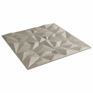 vidaXL Fali panelek 48 pcs Ametiszt Beton 50 x 50 cm XPS Hab
