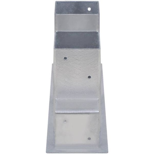 vidaXL 4 darab ez&uuml;stsz&iacute;nű ac&eacute;l tűzifa halomba rak&oacute; seg&eacute;deszk&ouml;z