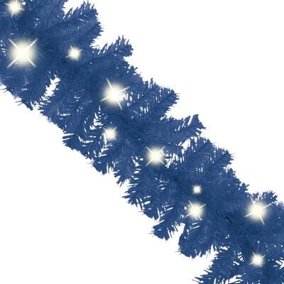 vidaXL kék karácsonyi füzér LED-es izzókkal 20 m