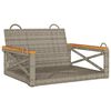 vidaXL sz&uuml;rke polyrattan hintapad 63 x 62 x 40 cm