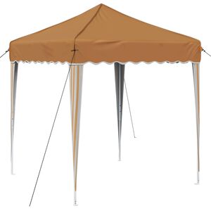 vidaXL Parti s&aacute;tor B&eacute;zs 195 x 195 x 245 cm Oxford Sz&ouml;vet