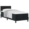 vidaXL Boxrug&oacute;s &aacute;gy p&aacute;rn&aacute;val fejt&aacute;ml&aacute;val Fekete 80 x 200 cm B&aacute;rsony