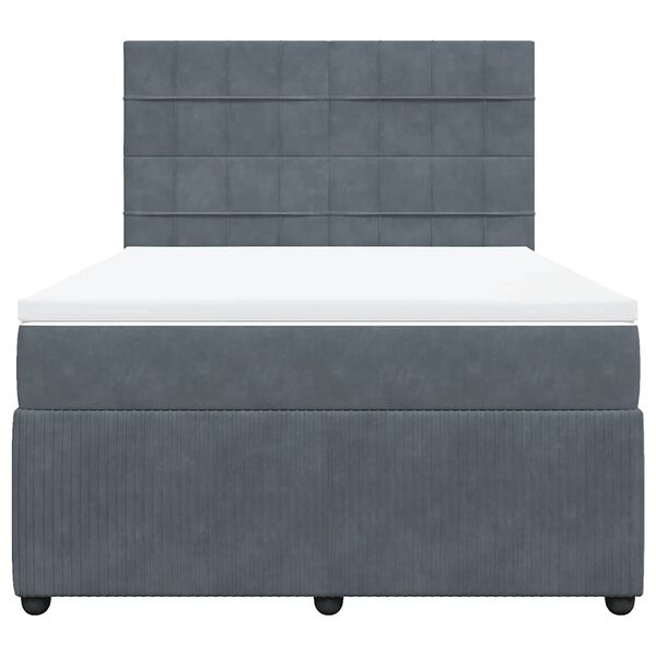 vidaXL s&ouml;t&eacute;tsz&uuml;rke b&aacute;rsony rug&oacute;s &aacute;gy matraccal 140x190 cm