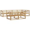 vidaXL K&uuml;lt&eacute;ri kanap&eacute; szett 8 pcs Feh&eacute;r 325 x 166,5 x 73 cm
