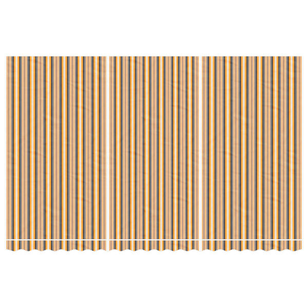 vidaXL többszínű csíkos pótszövet napellenzőhöz 5 x 3 m