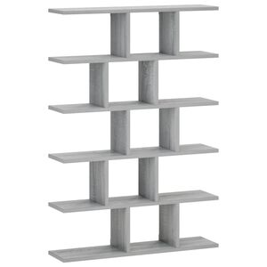 vidaXL Falpolc Sz&uuml;rke Sonoma 70 x 17 x 101 cm Szerelt Fa