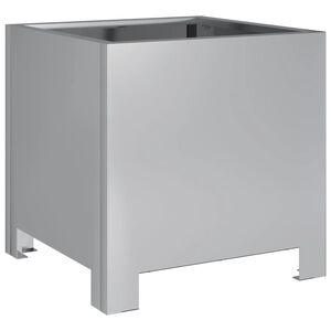 vidaXL horganyzott ac&eacute;l kerti n&ouml;v&eacute;nytart&oacute; 30 x 30 x 30 cm