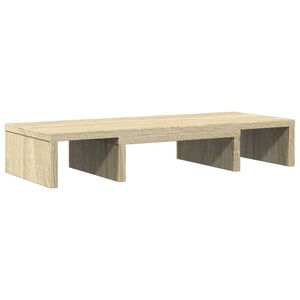 vidaXL sonoma t&ouml;lgy szerelt fa &aacute;ll&iacute;that&oacute; monitor&aacute;llv&aacute;ny 60x24x10,5 cm