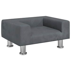 vidaXL s&ouml;t&eacute;tsz&uuml;rke b&aacute;rsony gyerekkanap&eacute; 50 x 45 x 26,5 cm