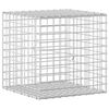 vidaXL Gabion 5 mm-es dr&oacute;ttal &eacute;s 5x5 cm-es h&aacute;l&oacute;val 50x50x50 cm