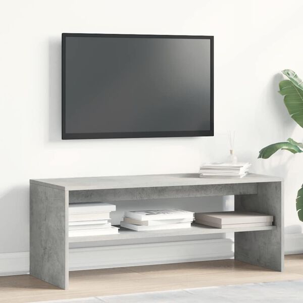 vidaXL betonsz&uuml;rke forg&aacute;cslap TV-szekr&eacute;ny 100 x 40 x 40 cm