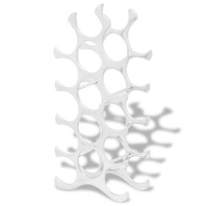 vidaXL ez&uuml;stsz&iacute;nű alum&iacute;nium bortart&oacute; &aacute;llv&aacute;ny 15 palackhoz