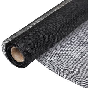 vidaXL fekete &uuml;vegsz&aacute;las h&aacute;l&oacute; 100 x 500 cm