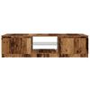 vidaXL antik fa színű szerelt fa TV-szekrény LED-ekkel 140x40x36 cm