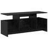 vidaXL TV &aacute;llv&aacute;ny 102 x 35 x 45 cm Fekete t&ouml;lgy Szerelt Fa