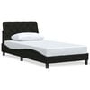 vidaXL fekete sz&ouml;vet &aacute;gykeret matrac n&eacute;lk&uuml;l 100x200 cm