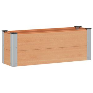 vidaXL Kerti magas&aacute;gy&aacute;s Barna 100 x 30 x 36 cm