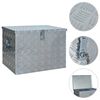 vidaXL ez&uuml;stsz&iacute;nű alum&iacute;niumdoboz 610 x 430 x 455 mm