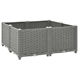 vidaXL polipropil&eacute;n magas&aacute;gy&aacute;s 80 x 80 x 38 cm