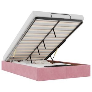 vidaXL Ottom&aacute;n &aacute;gykeret matrac n&eacute;lk&uuml;l r&oacute;zsasz&iacute;n 120x190 cm b&aacute;rsony