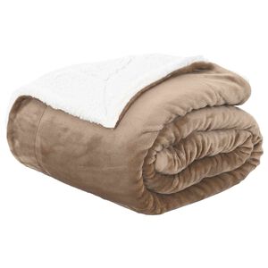 vidaXL Pl&eacute;d Teve 130 x 150 cm 1 kg Gyapj&uacute;