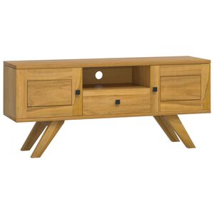vidaXL t&ouml;m&ouml;r t&iacute;kfa TV-szekr&eacute;ny 110 x 30 x 50 cm