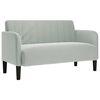 vidaXL vil&aacute;gossz&uuml;rke b&aacute;rsony loveseat kanap&eacute; 109 cm