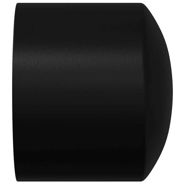 vidaXL Foci Asztal V&eacute;gsapk&aacute;k 10 pcs Fekete 1,9 x 1,9 x 1,6 cm Műanyag