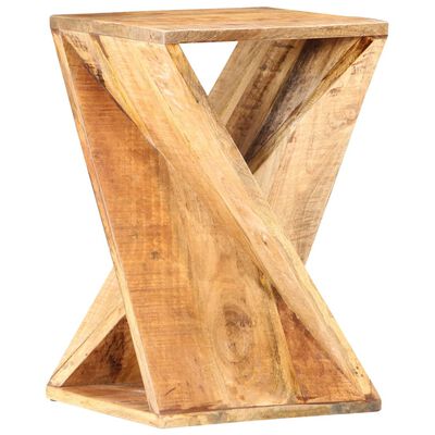 vidaXL tömör mangófa kisasztal 35 x 35 x 55 cm