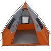 vidaXL Tipi s&aacute;tor tetővel Sz&uuml;rke &eacute;s narancs 383 x 338 x 217 cm taft