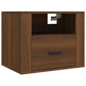 vidaXL barna t&ouml;lgysz&iacute;nű falra szerelhető &eacute;jjeliszekr&eacute;ny 50x36x40 cm