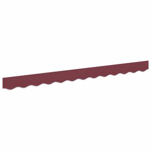 vidaXL Napellenző d&iacute;sz&eacute;l csere Burgundi cs&iacute;kos 230 x 20 cm Poli&eacute;szter