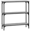 vidaXL sz&uuml;rke sonoma sz&iacute;nű szerelt fa konzolasztal 75x22,5x75 cm