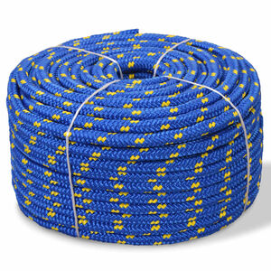vidaXL k&eacute;k polipropil&eacute;n haj&oacute;k&ouml;t&eacute;l 6 mm 100 m