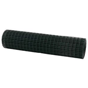 vidaXL Eur&oacute;pai Ker&iacute;t&eacute;s Z&ouml;ld 1 x 25 m PVC-bevonat&uacute; vas