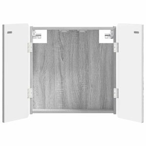vidaXL Darts szekr&eacute;ny ZWOLLE Sz&uuml;rke Sonoma 52,5 x 10,5 x 57,5 cm