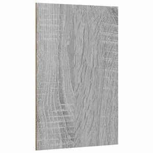 vidaXL Dekor Panelek 12 db Sz&uuml;rke Sonoma 40 x 60 x 0,27 cm Szerelt Fa
