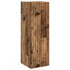 vidaXL Fali F&uuml;rdőszoba Szekr&eacute;ny Antik Fa 33 x 34,5 x 100 cm Szerelt Fa