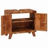 vidaXL Fürdőszoba Székény Tömör újrahasznosított fa és Szerelt fa