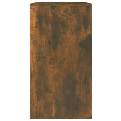 vidaXL füstös tölgy színű szerelt fa pipereszekrény 80 x 40 x 75 cm