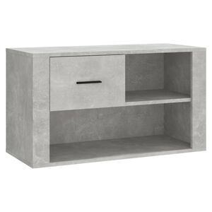 vidaXL betonsz&uuml;rke szerelt fa cipőszekr&eacute;ny 80x35x45 cm