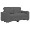 vidaXL s&ouml;t&eacute;tsz&uuml;rke kordb&aacute;rsony sz&ouml;vet loveseat kanap&eacute; 120 cm