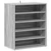 vidaXL sz&uuml;rke sonoma sz&iacute;nű szerelt fa cipősszekr&eacute;ny 60 x 35 x 70 cm